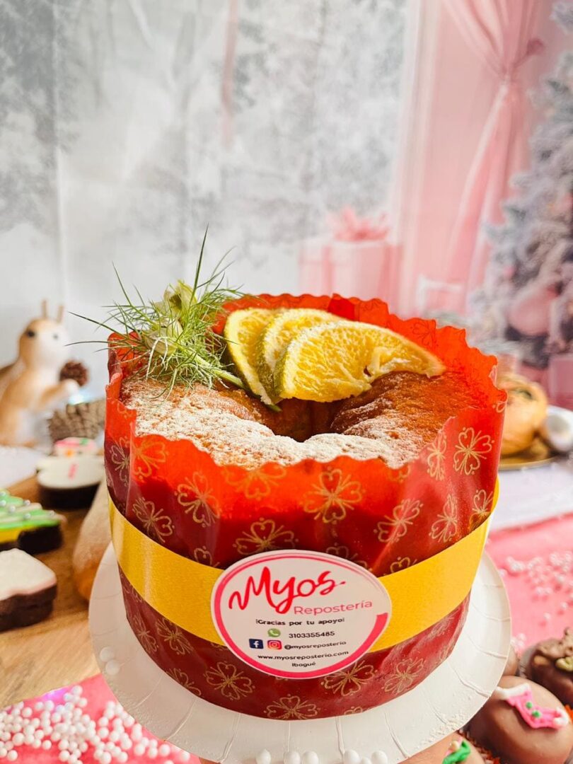 Torta Navideña de Naranja Ibagué